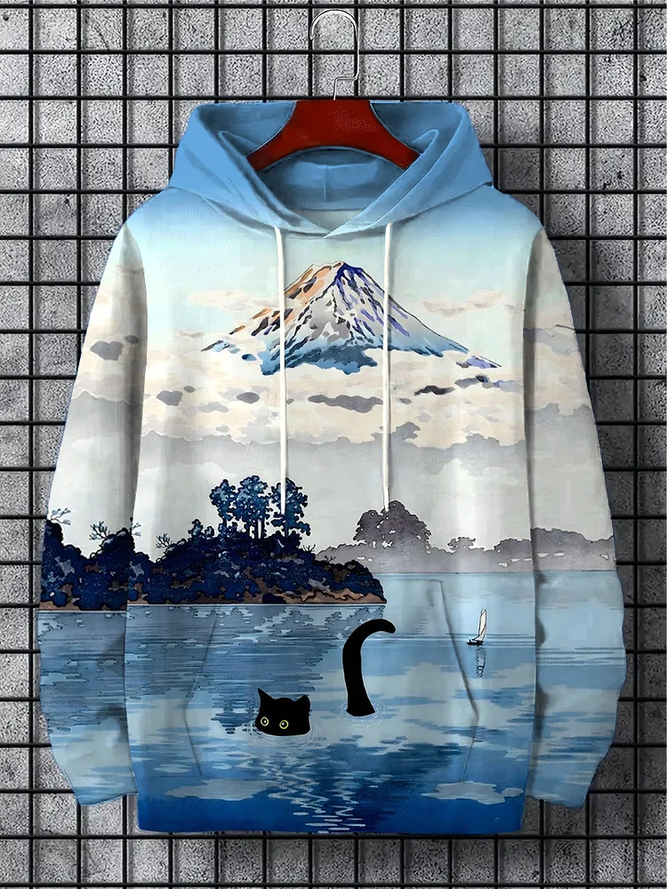 Art print outlet hoodie