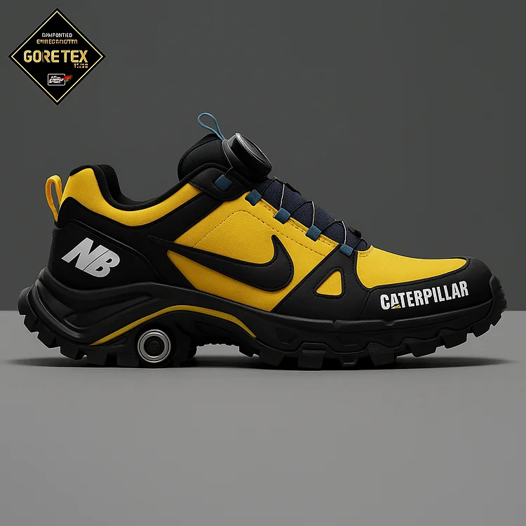 Wodoodporne i oddychające męskie buty robocze i turystyczne marek NB i NIKE idealnie nadają się do pracy i aktywności na świeżym powietrzu.