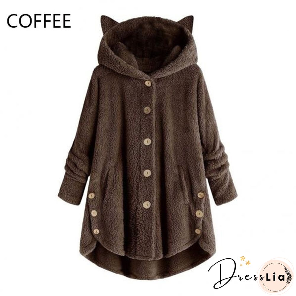 Colors for Womens Fall and Winter Coats jackets with soft fur or plushed hoodies ladies