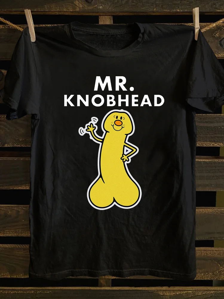 Teecade Teecade Mr Knobhead T-shirt