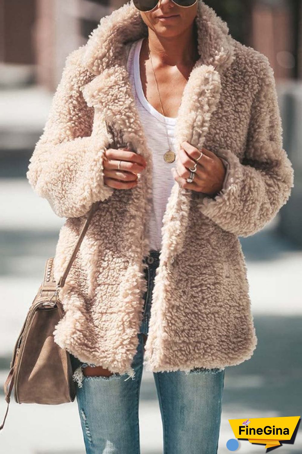 Winter Plush Coat Cardigan