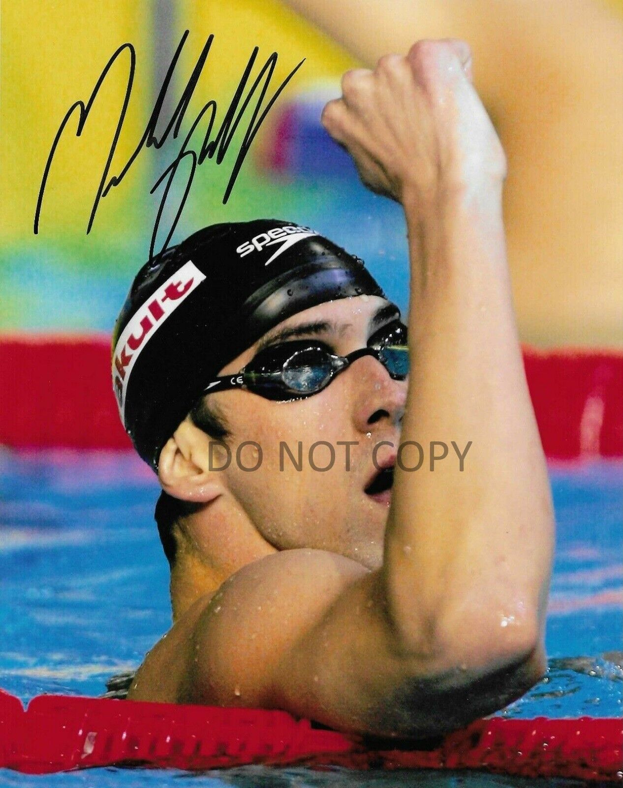 Michael Phelps USA Olympics Gold Medal Swimmer Signed Autographed 8x10 REPRINT