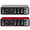 MD22 Audio Sound Card 48V Phantom Power USB Audio Interface for Guitar Recording