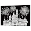 uk.everydayedeals DIY Pearl Painting With Frame - Handmade Self-Adhesive Pearls - Castle(20*30cm)