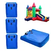 4 Pcs Vinyl Sand Bags with Handle for Bounce House Inflatable Water Bounce House