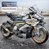 1/5 Alloy Motorcycle Desktop Building Block Model Toy
