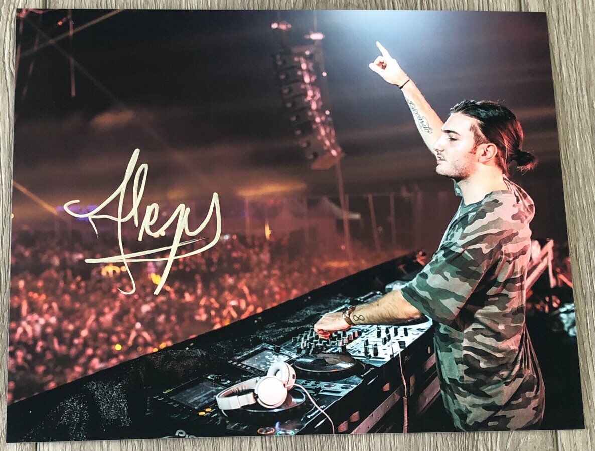 DJ ALESSO SIGNED AUTOGRAPH FOREVER LET ME GO 8x10 Photo Poster painting C w/EXACT PROOF