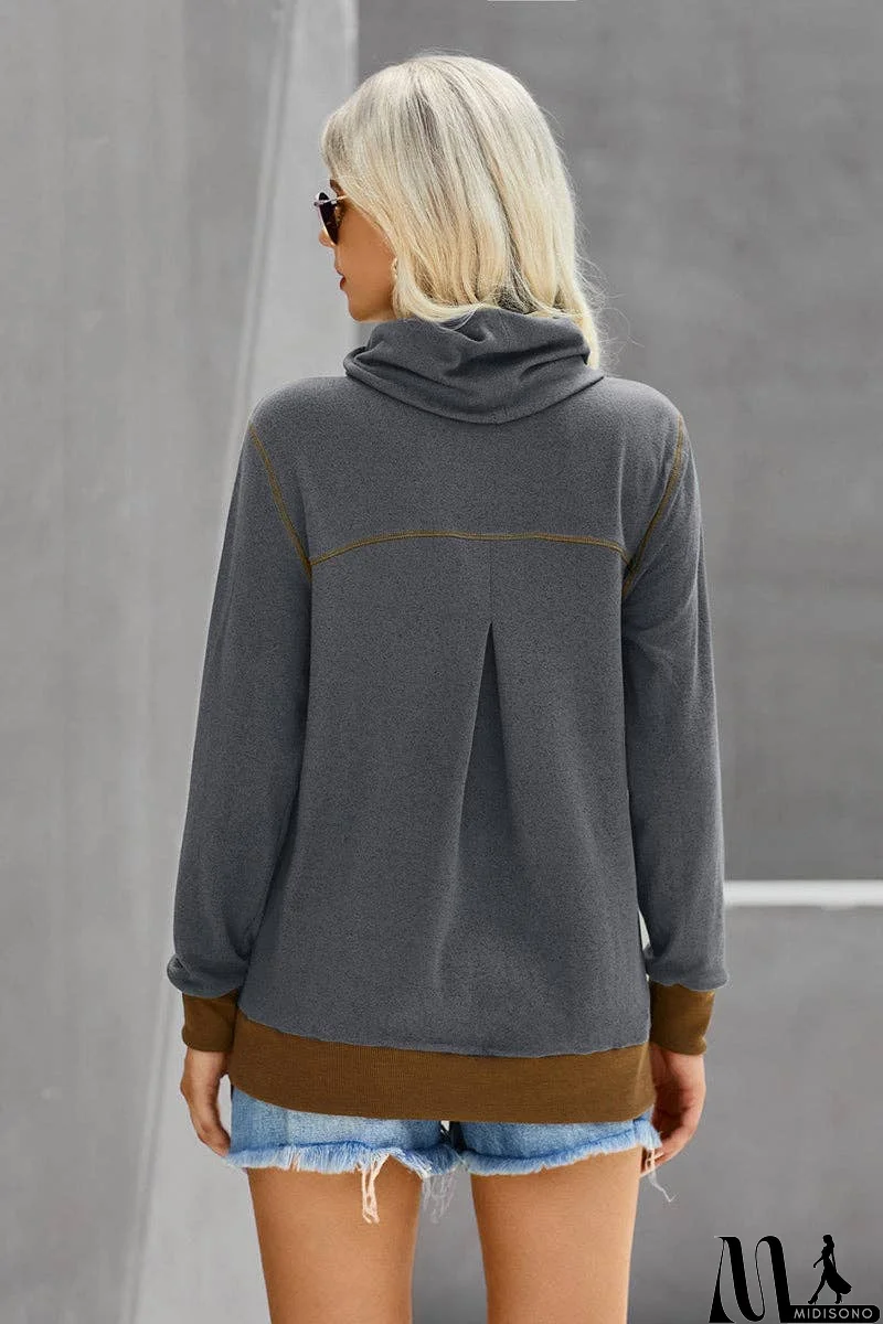 MidiSono - Cozy Chic Turtleneck Top