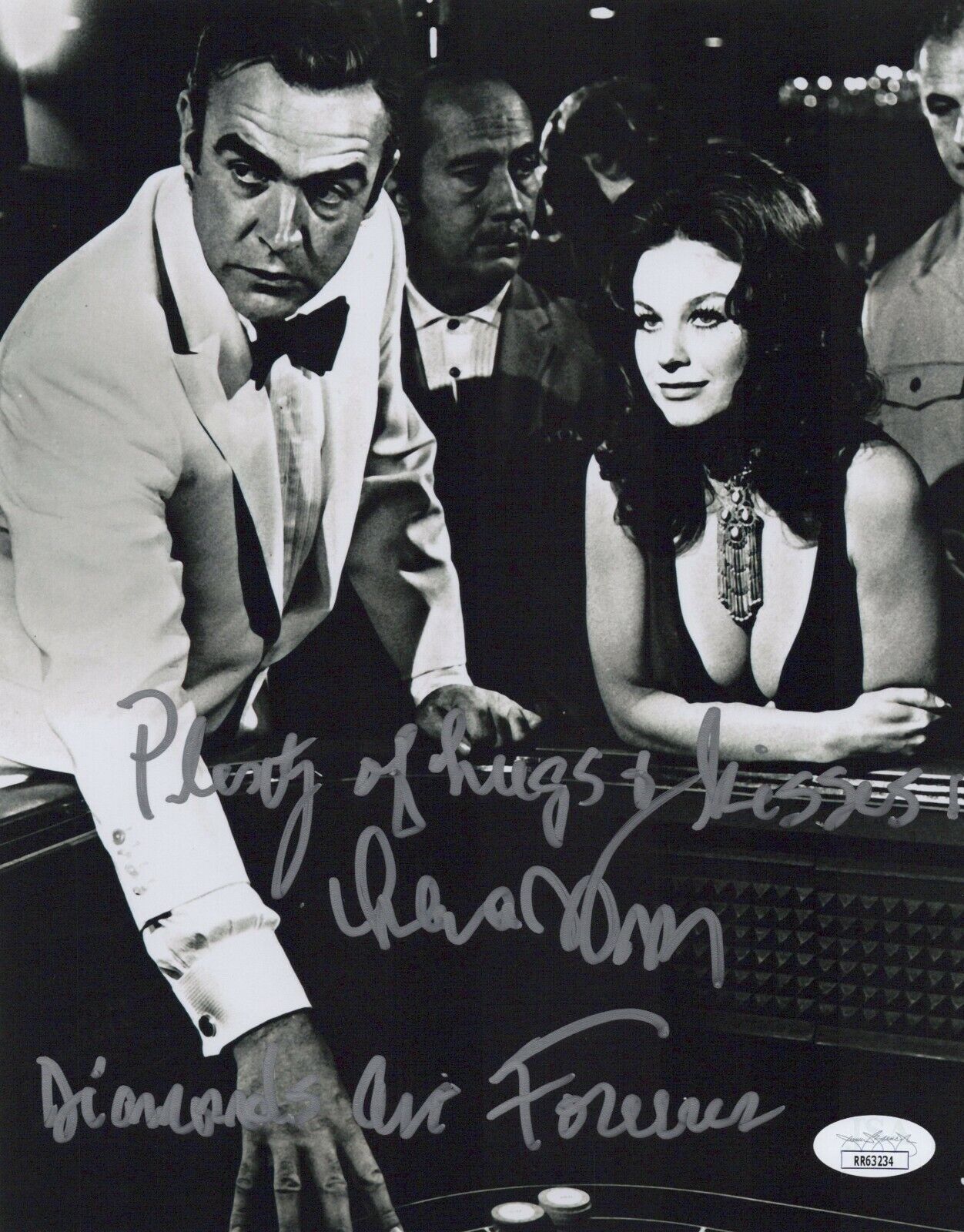 LANA WOOD Signed JAMES BOND Diamonds Are Forever 8x10 Photo Poster painting Autograph JSA COA