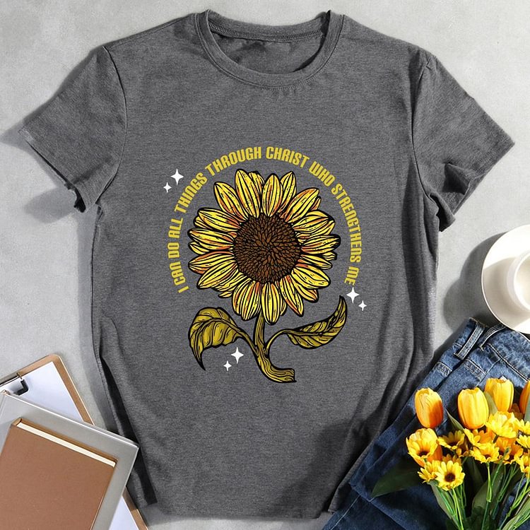 ANB -  I can do all things through Christ who strengthens me T-Shirt-012029