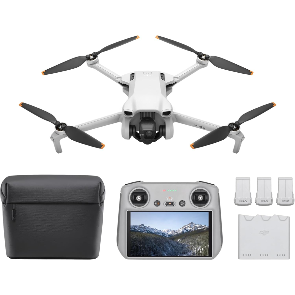 DJI Mini 3 Fly More Combo (DJI RC) (Certified Pre-Owned)