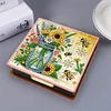 Vase Leather Diamond Painting Memo Pad Holder Mosaic Kit for Adults Beginners