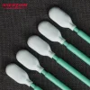 100pcs Cotton Micro Swab Industry Nonwoven Anti-static Dust Off for Lens Protective Window Fiber Laser Head Cleaning Tools