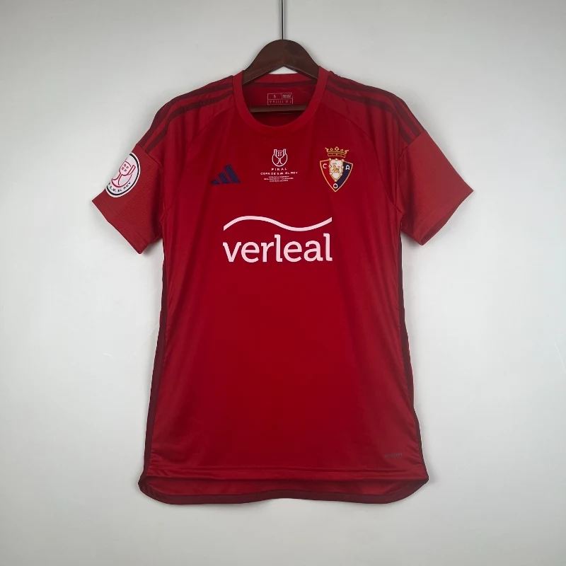 23-24 Osasuna Copa del Rey Special Edition Soccer Jersey