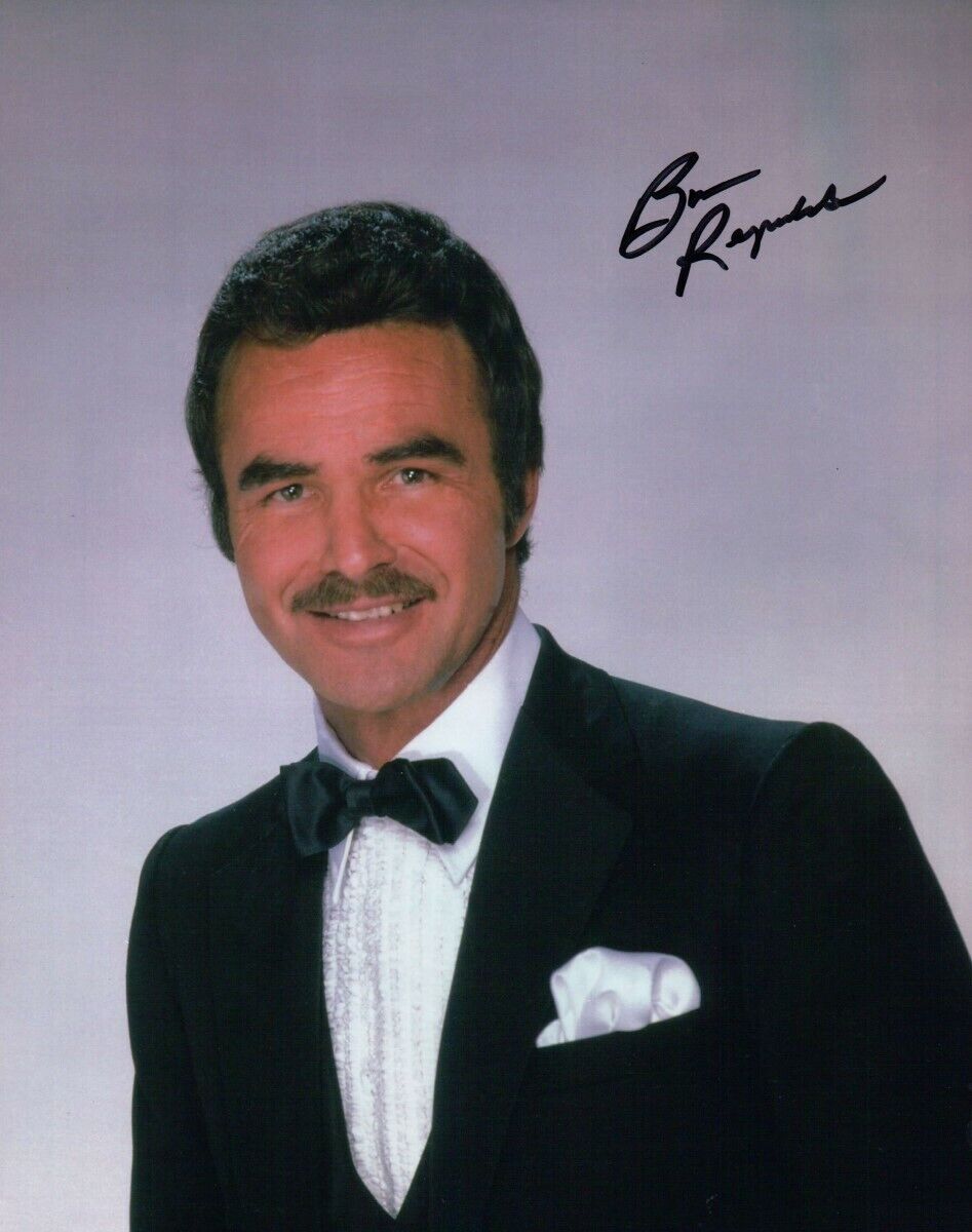 Burt Reynolds Signed Autographed 8X10 Photo Poster painting Classic Tuxedo Head Shot JSA COA