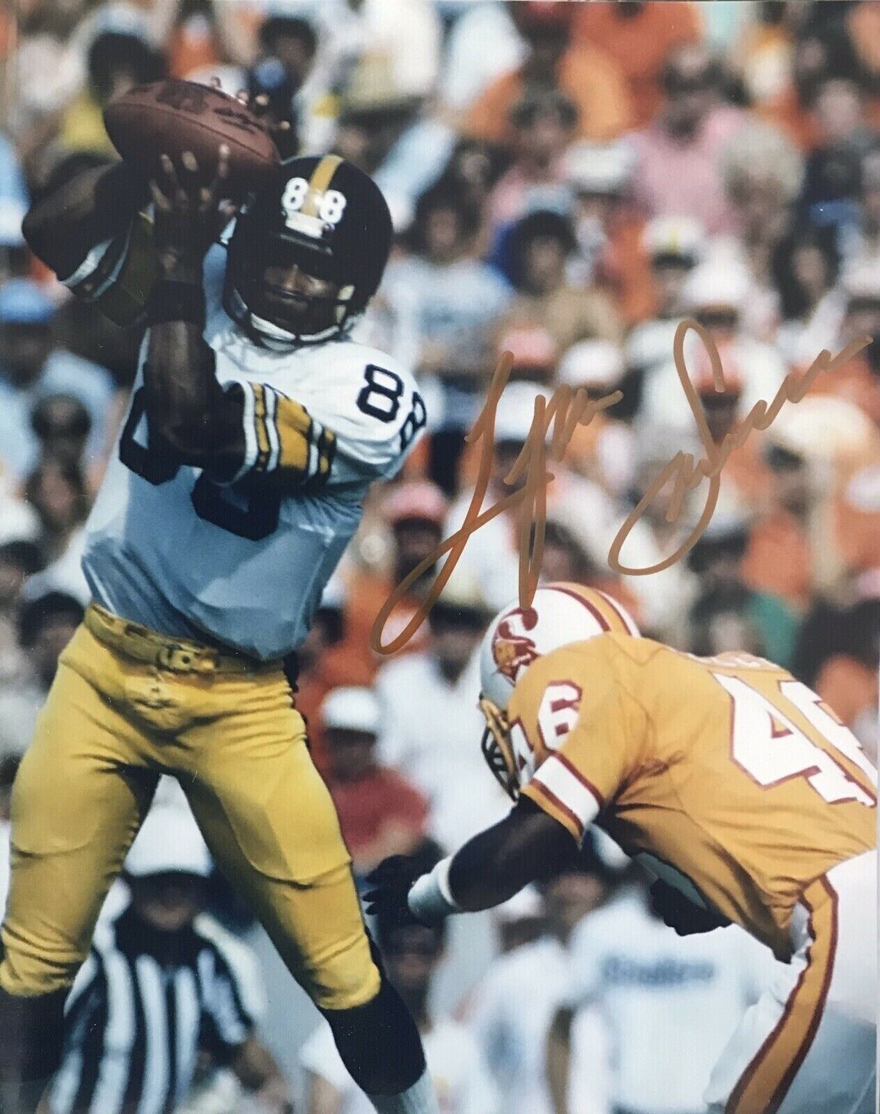 Lynn Swann Autographed Signed 8x10 Photo Poster painting ( HOF Steelers ) REPRINT