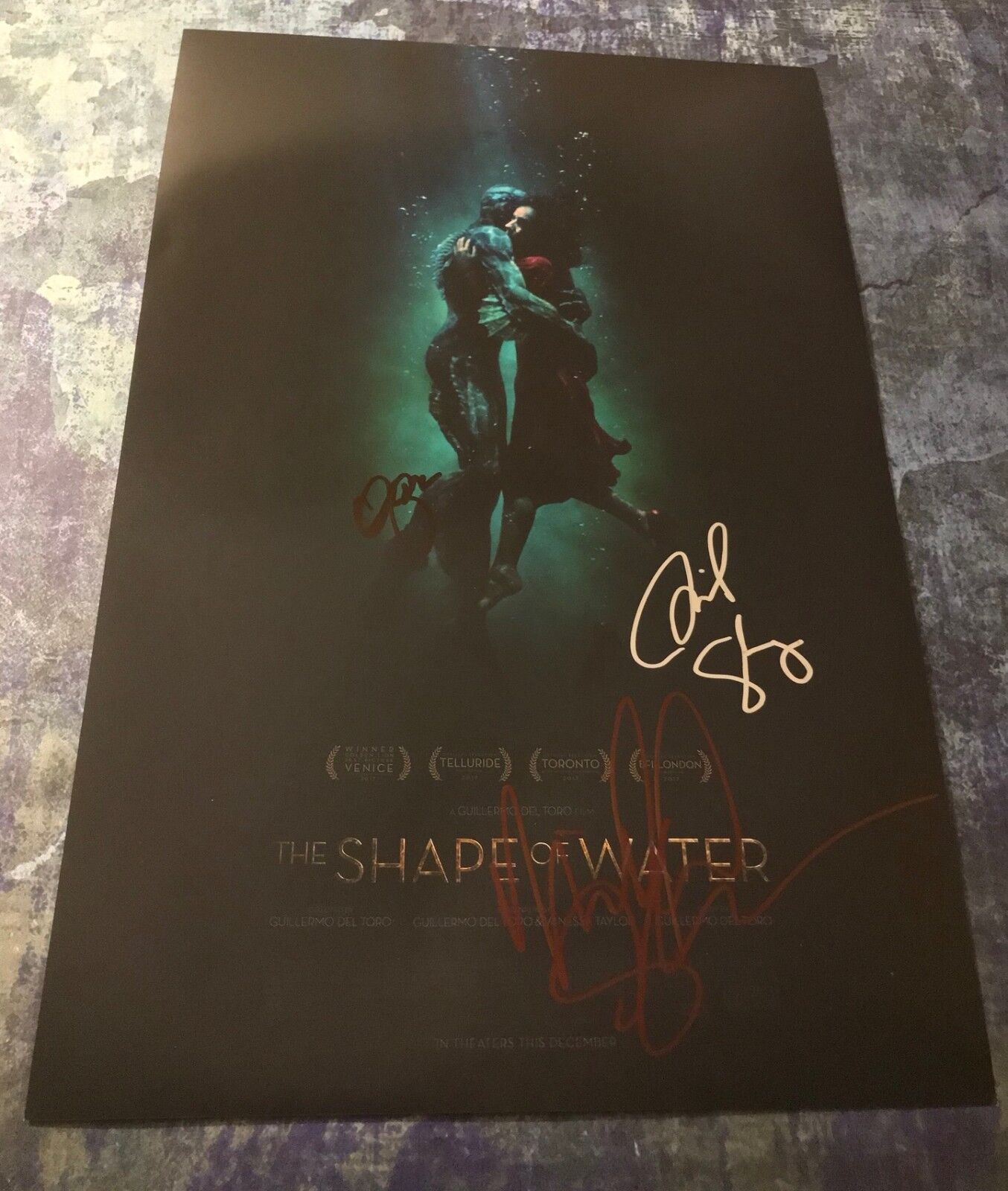 GFA Michael Shannon x3 Cast * THE SHAPE OF WATER * Signed 12x18 Photo Poster painting AD2 COA