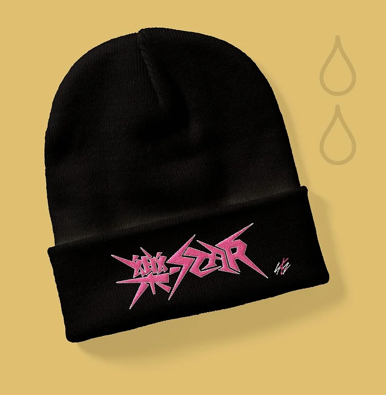 Stray Kids Rock Star Logo Beanie