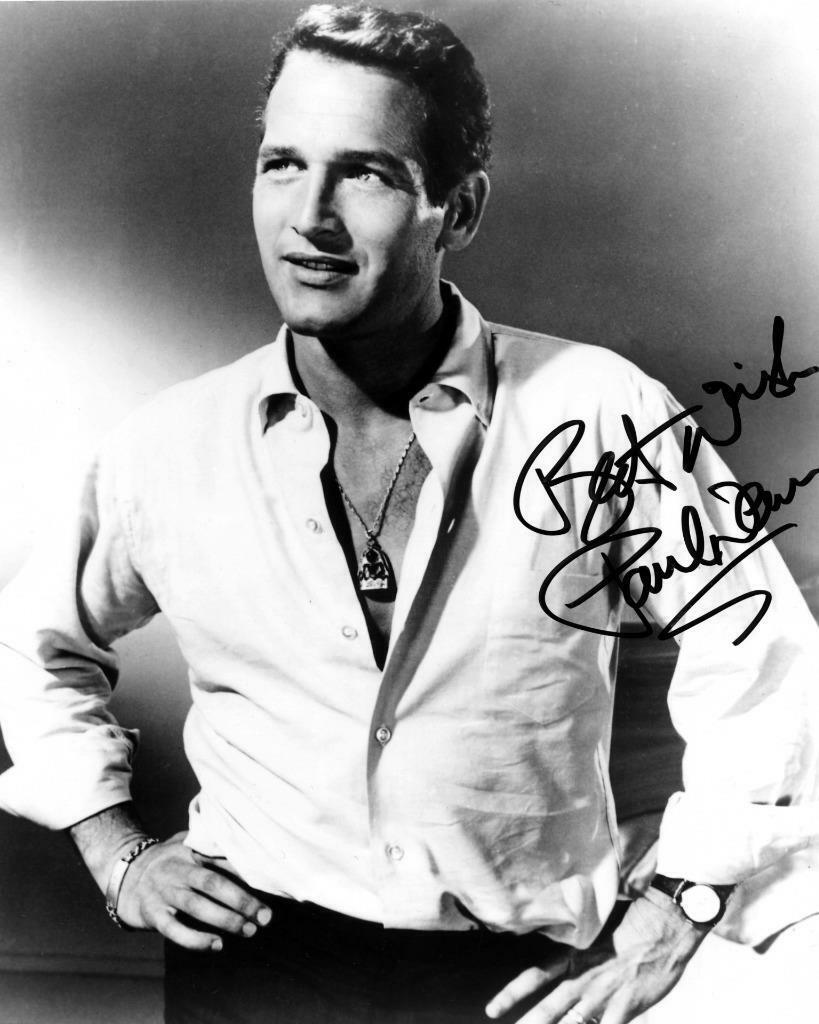 Paul Newman SIGNED AUTOGRAPHED 10 X 8