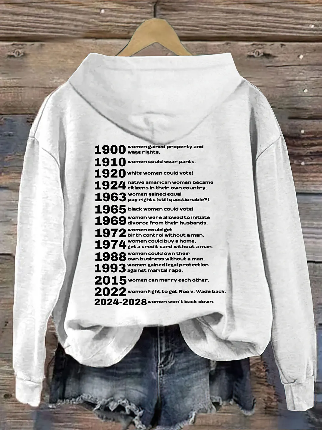 They Didn't Burn Witches They Burned Women Hoodie