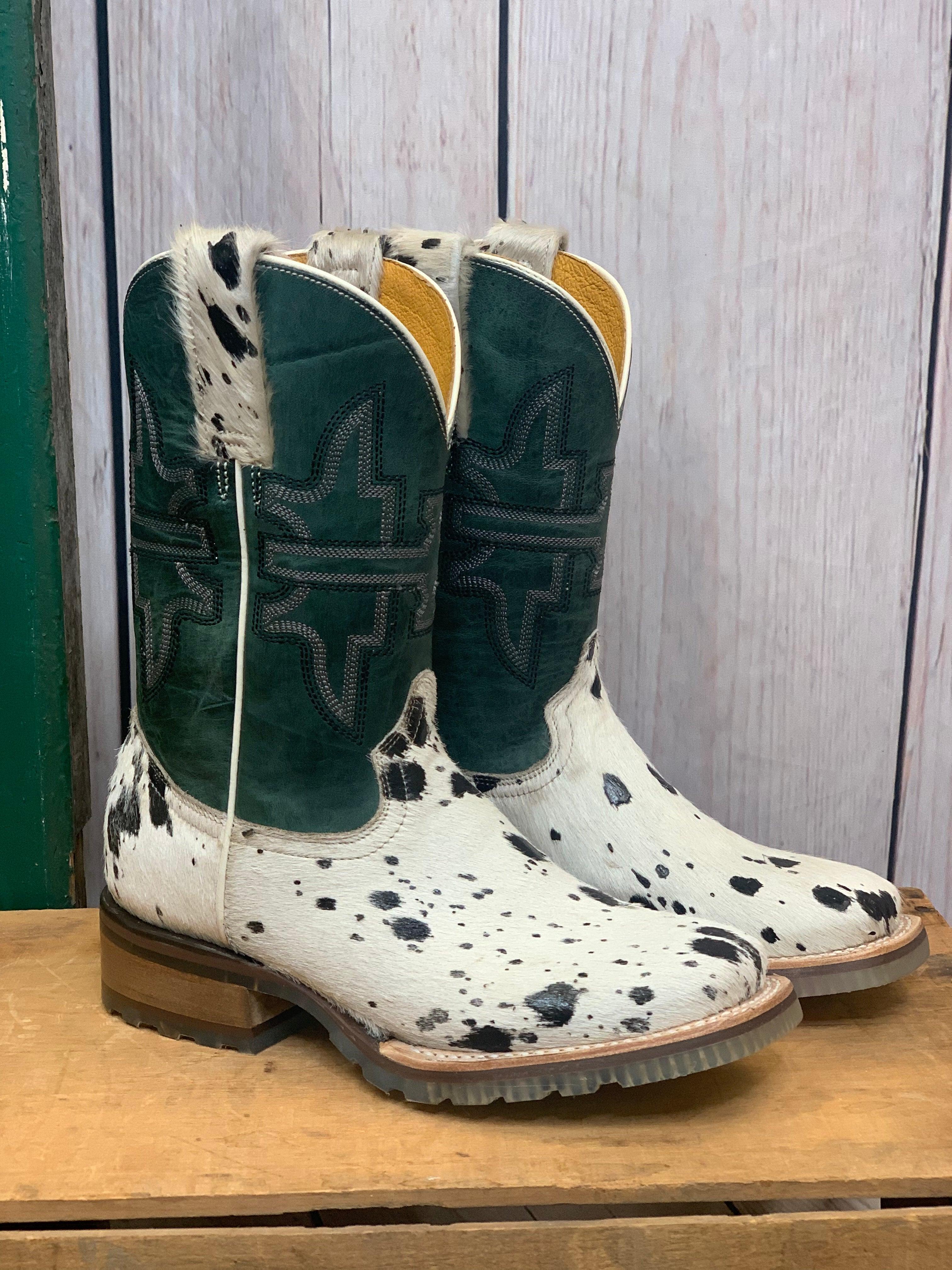 tin haul shaggy spot boots
