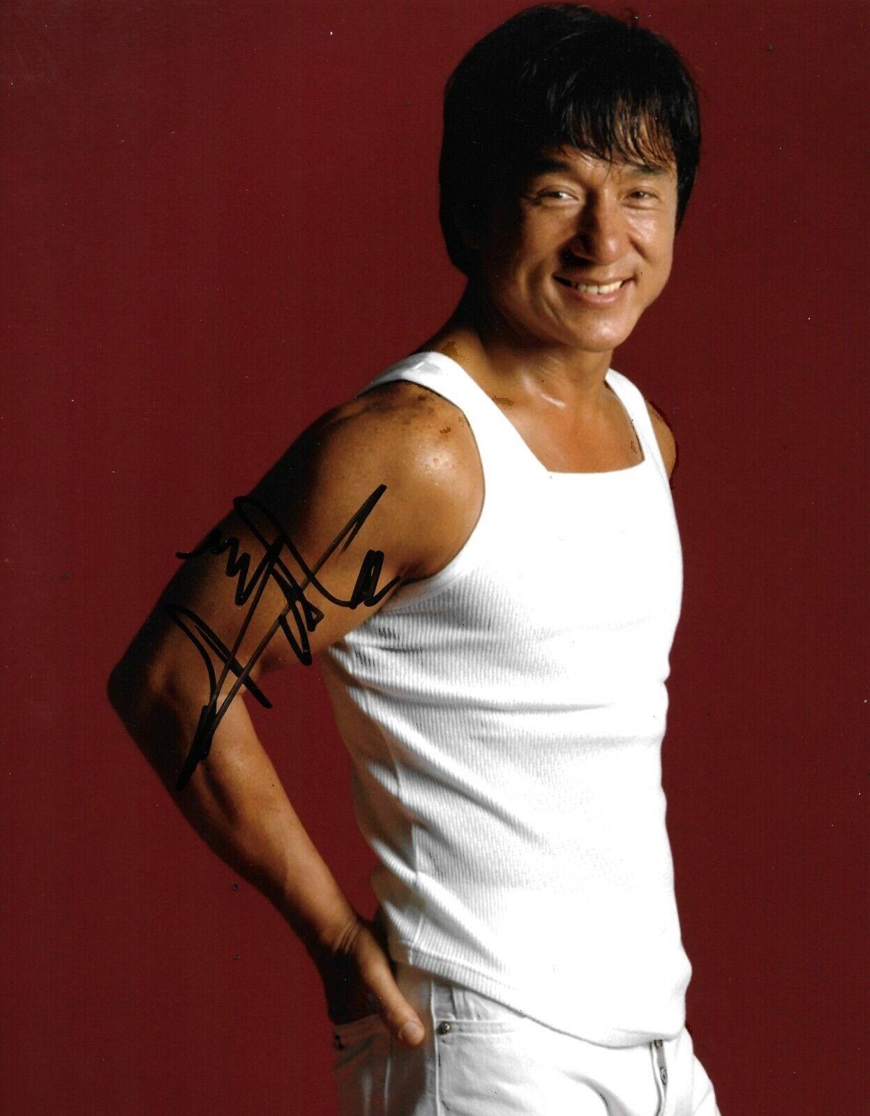 Jackie Chan Signed 10x8 Photo Poster painting AFTAL