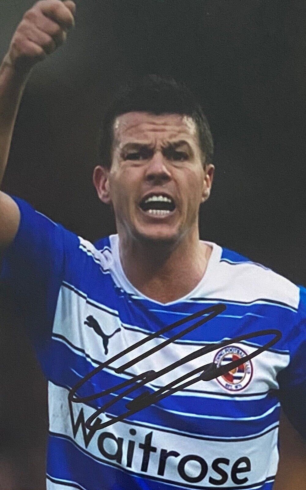 Ian Harte Genuine Hand Signed 6X4 Photo Poster painting - Reading 3