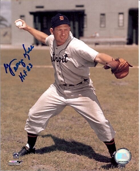 George Kell autographed Color 8x10 Detroit Tigers HOF#2