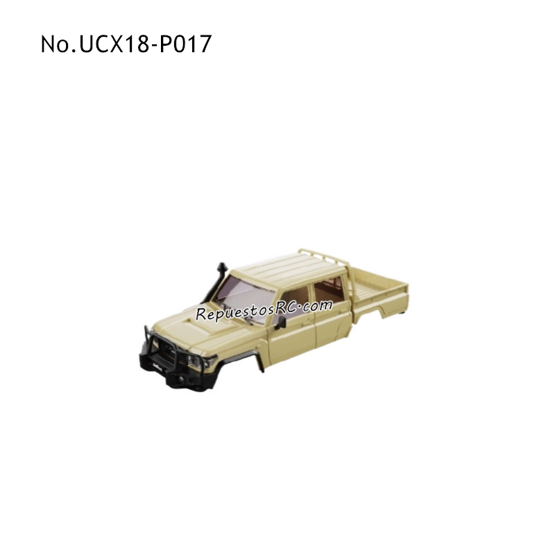 UDIRC UCX1801 RC Partes del Coche Montaje del Cuerpo UCX18-P017A UCX18-P017B