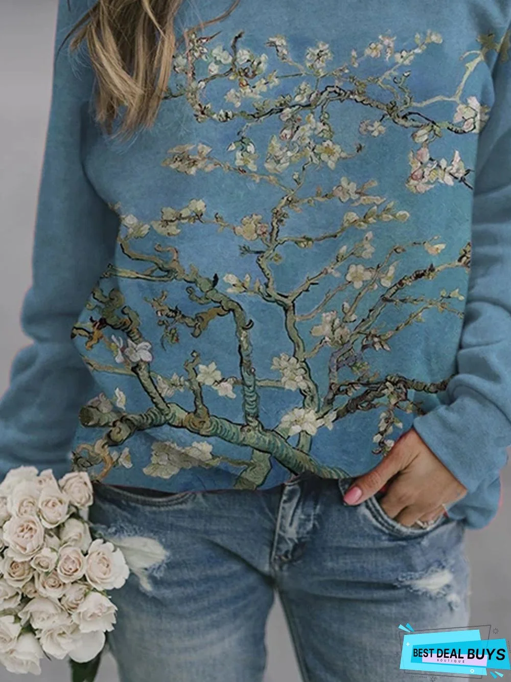 Blue Casual Shift Shirts & Tops