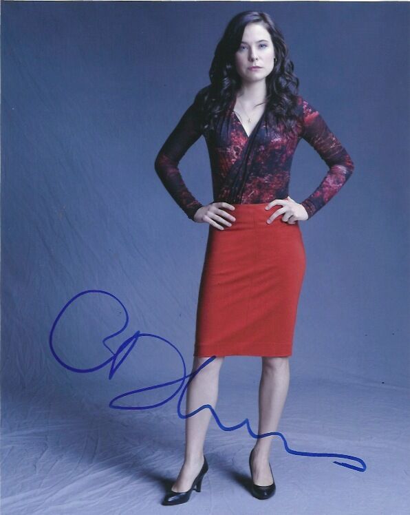 Caroline Dhavernas Hannibal Autographed Signed 8x10 Photo Poster painting COA