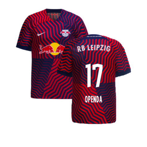 RB Leipzig Lois Openda 17 Away Trikot 2023-2024