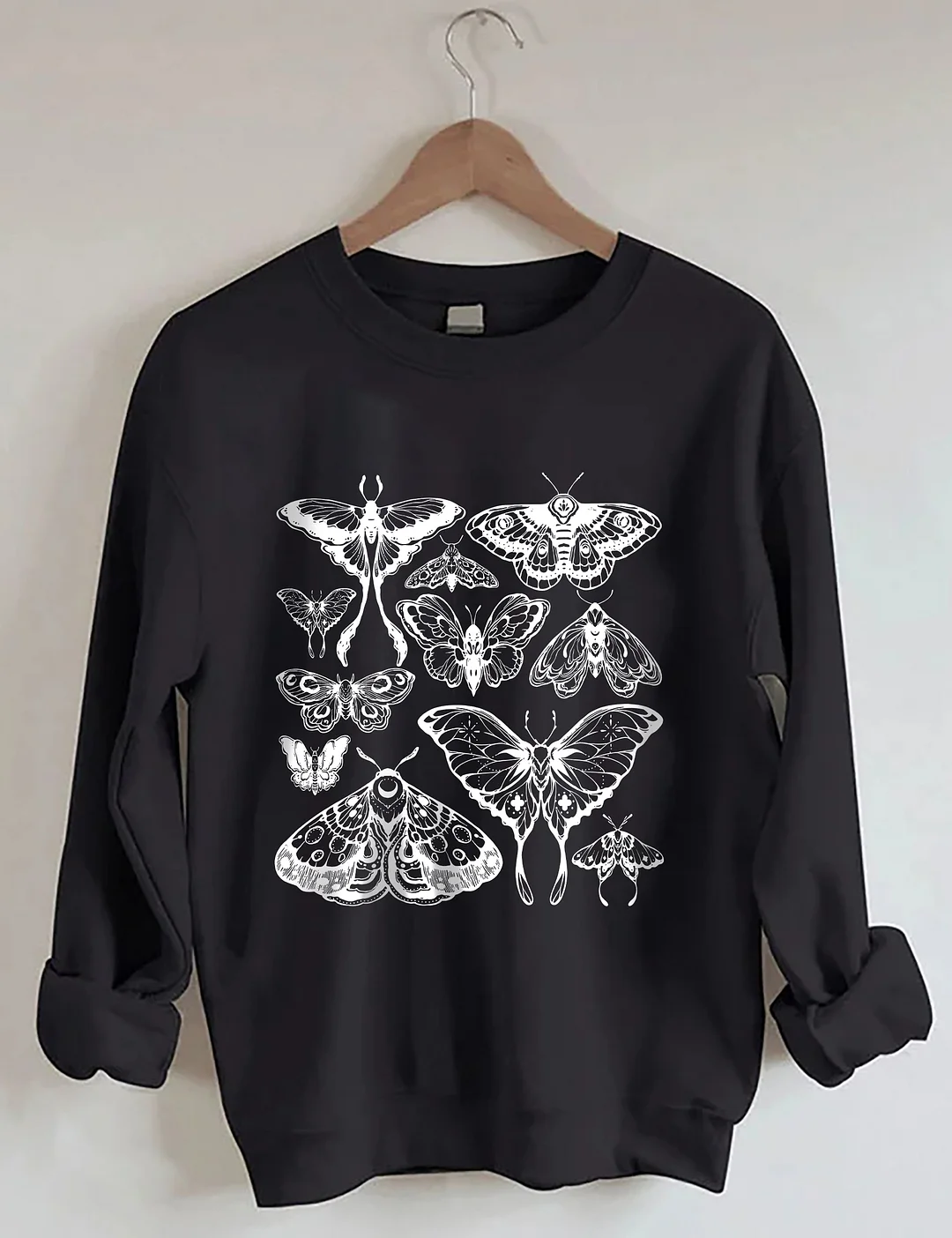 Vintage Butterfly And Moth Sweatshirt