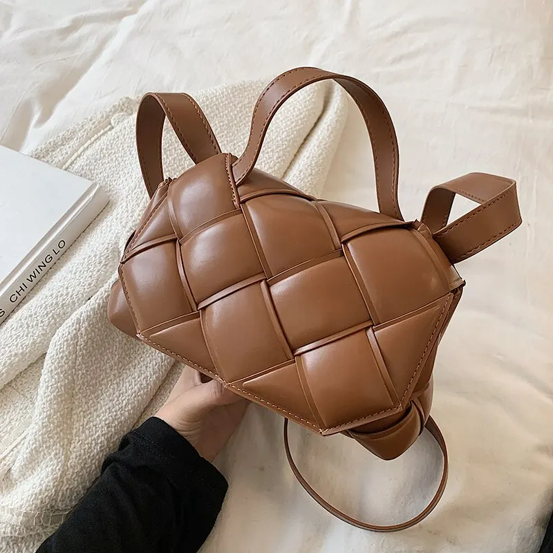 էѧӧܧ Brand Designer PU Leather Crossbody Bags Women 2021 Winter Branded Trendy Shoulder Handbag Totes High quality