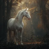 Unicorn in Moonlight - Diamond Painting