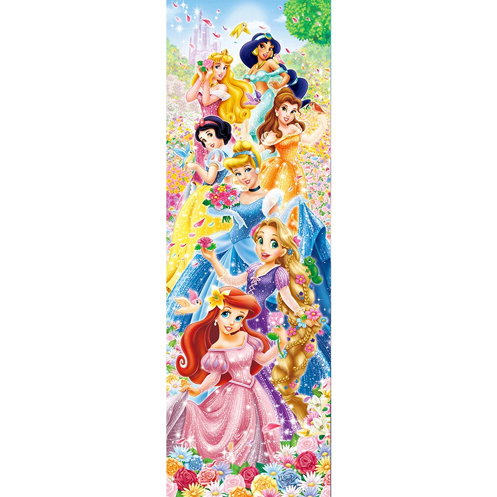 Full Round Diamond Painting - Disney Princess(30*90cm)