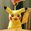 Licensed Happy Pikachu Super Soft Short Plush Doll Charms - Free Shipping - Pokemon [In Stock]