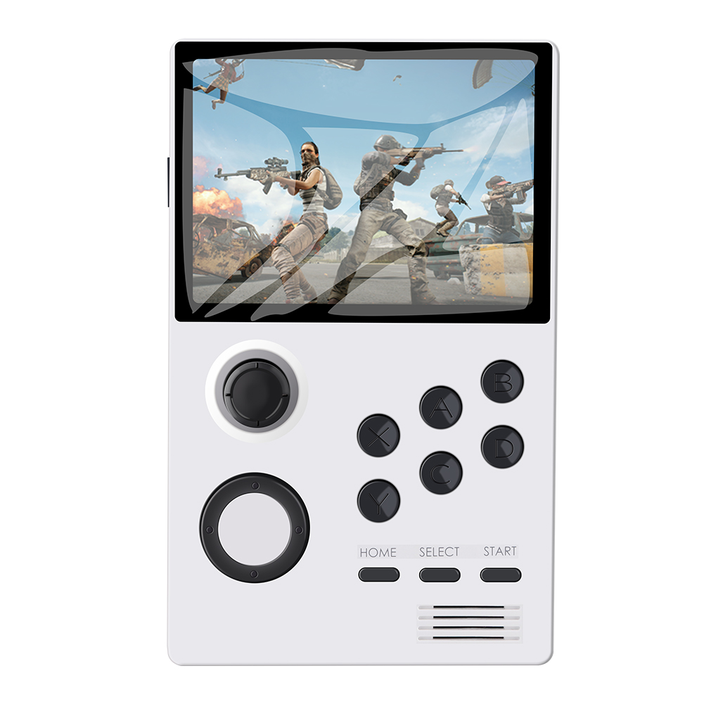 

Android Handheld Game Console Bluetooth HDMI Game Player WiFi Download, White, 501 Original