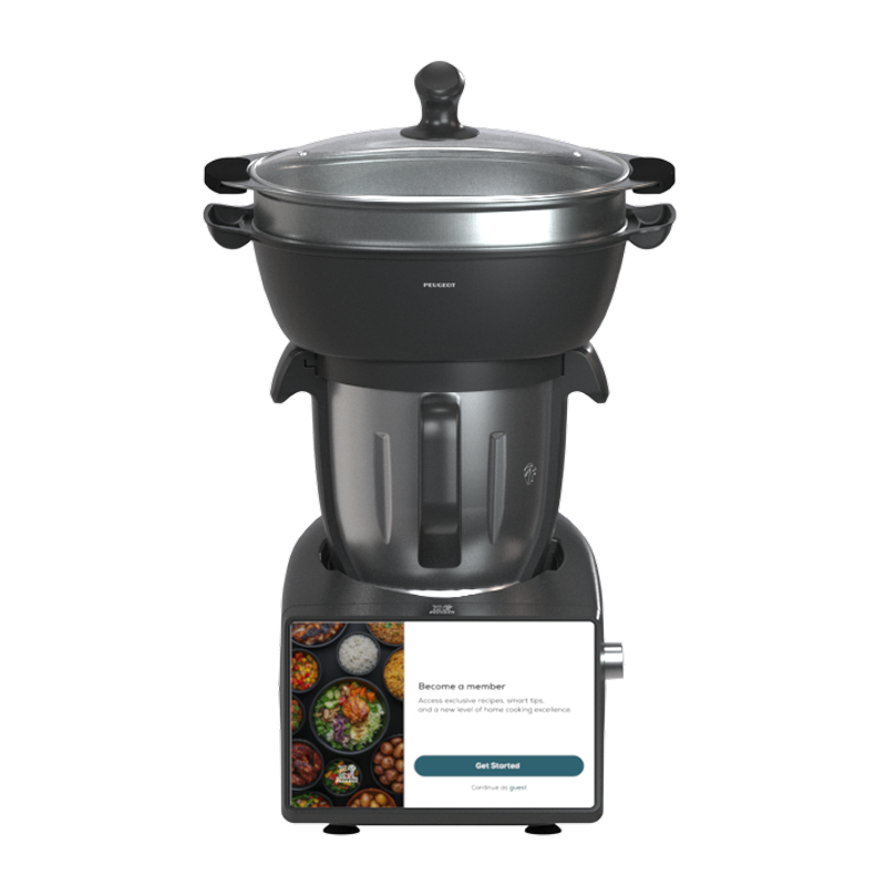 Robot de cocina Peugeot La Rochelle con vaporera