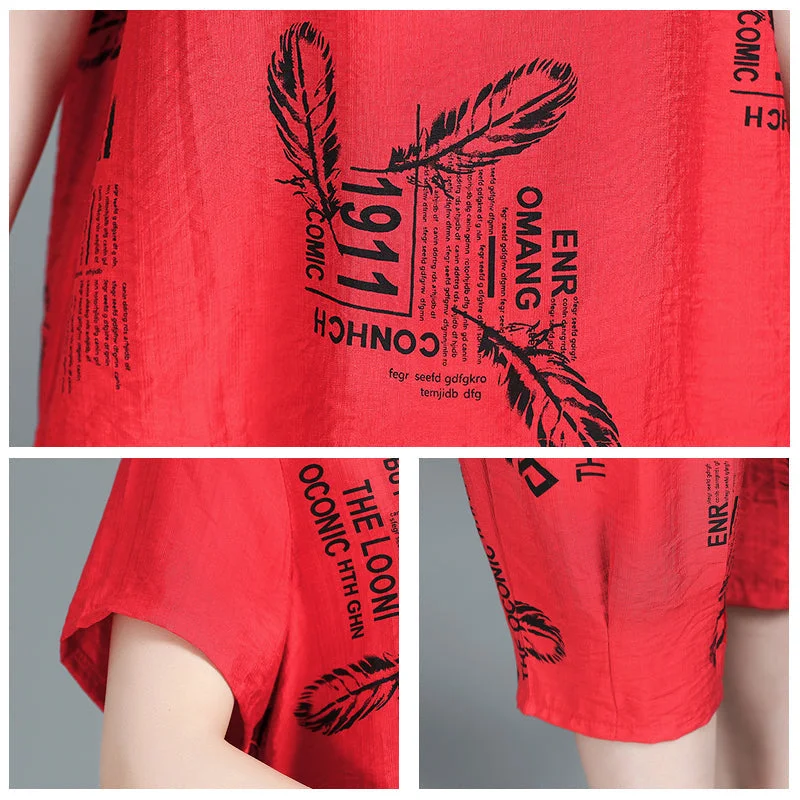 Cozymoo Casual Loose 2 piece Set for Mom