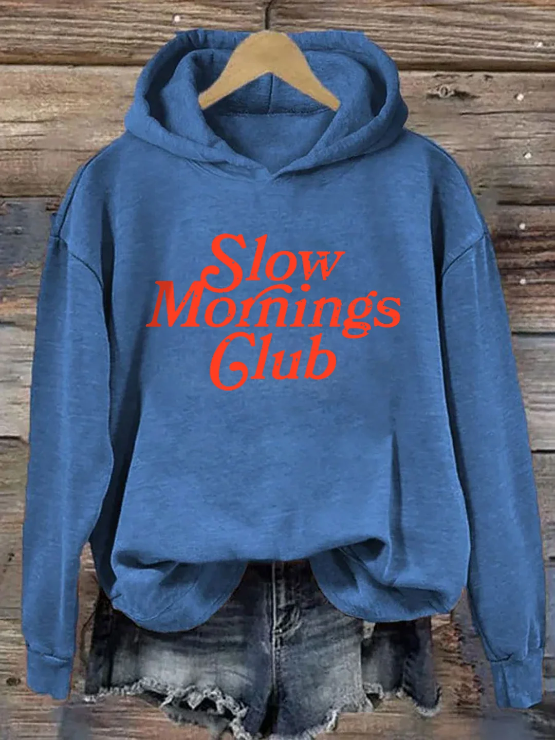 Slow Mornings Club Hoodie