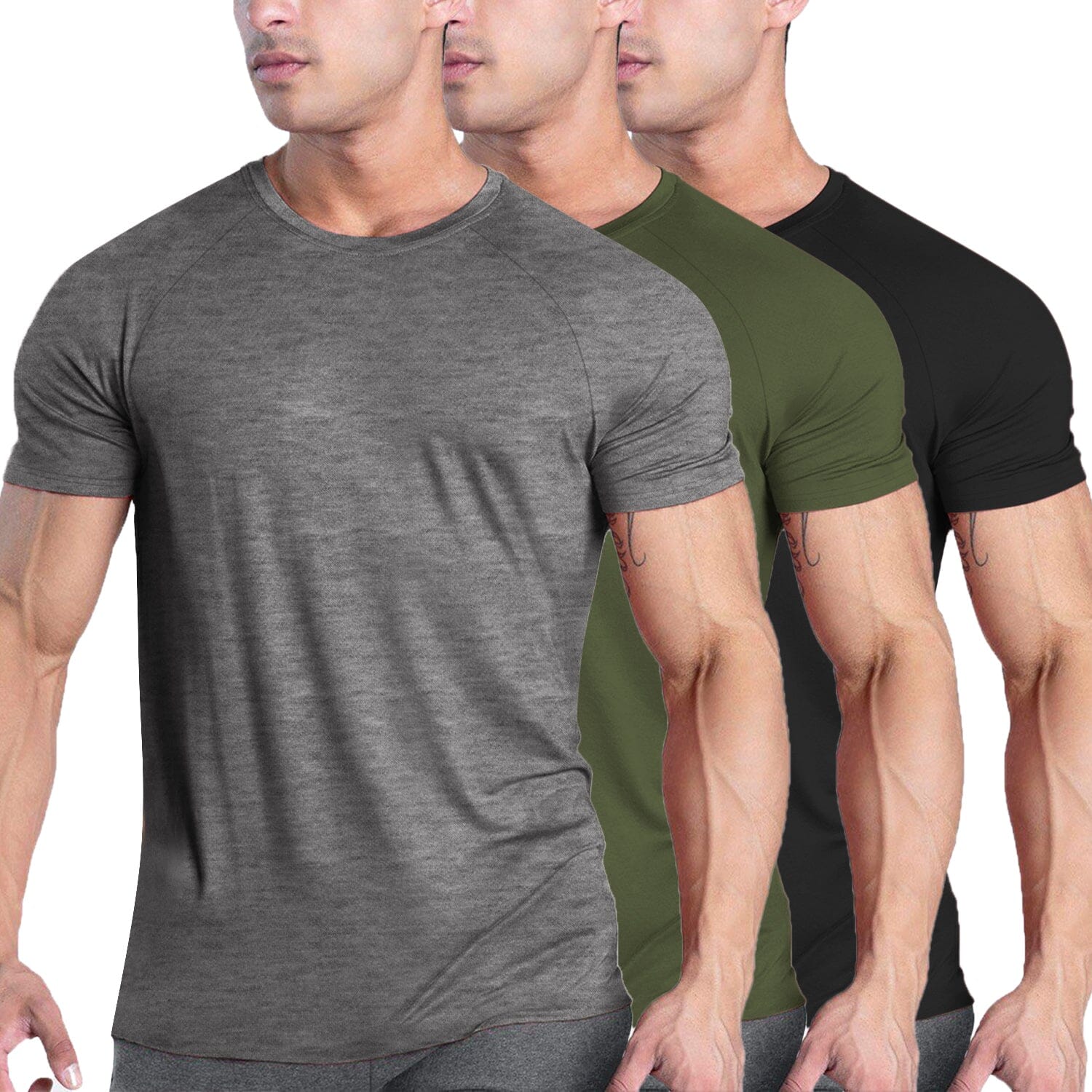 3 Pack Workout T-Shirts