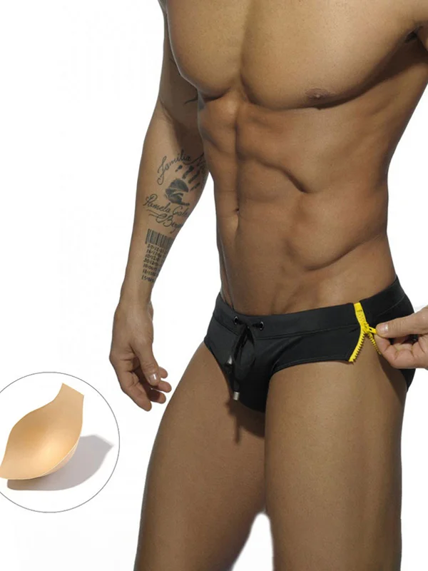 Men's Patchwork U Trunks