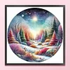 Colorful Forest-11CT Stamped Cross Stitch 45*45cm/17.72*17.72in tapestrymarket