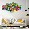 (100*50cm)Butterfly Flower - Full Round Drill Diamond Painting