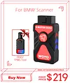 WOYO CTB008 For BMW R1200 R1250 S100 R nine T 2017-2024 Motorcycle Diagnostic scanner, For Bluetooth 5.0 IOS/Android 64-bit Cellphone Tester for BMW Bike