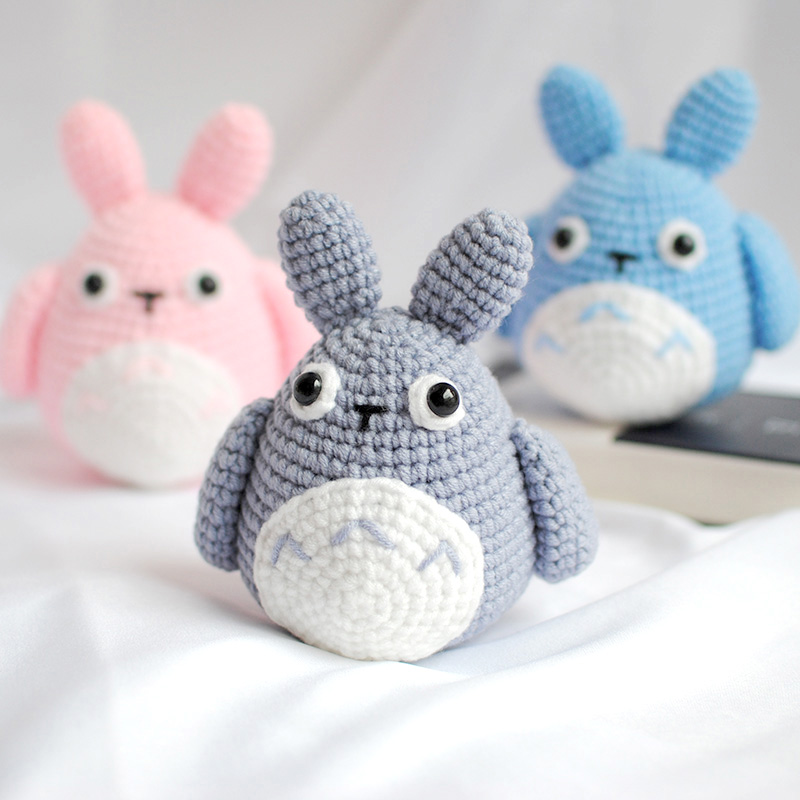 DIY Crochet Totoro Toy&Decoration Kit 
