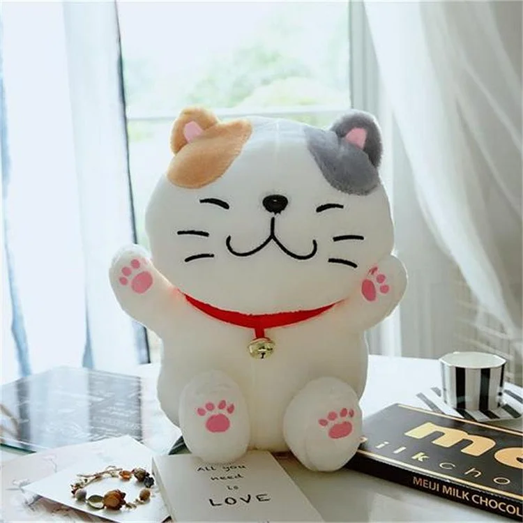 Japanese Cat Plush Doll