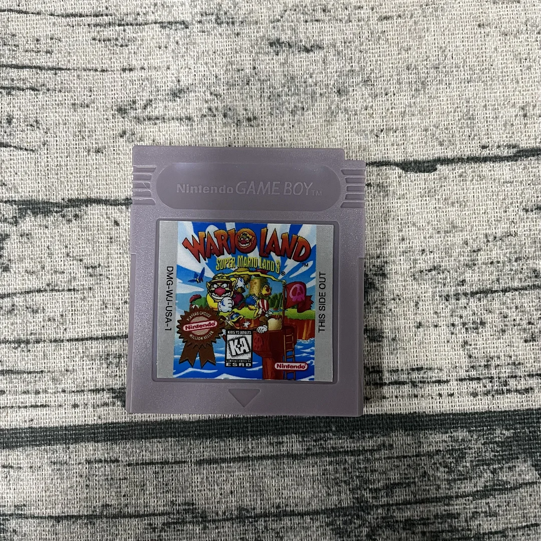 Wario Land 1 :Super Mario Land 3 GBC For Gameboy Color