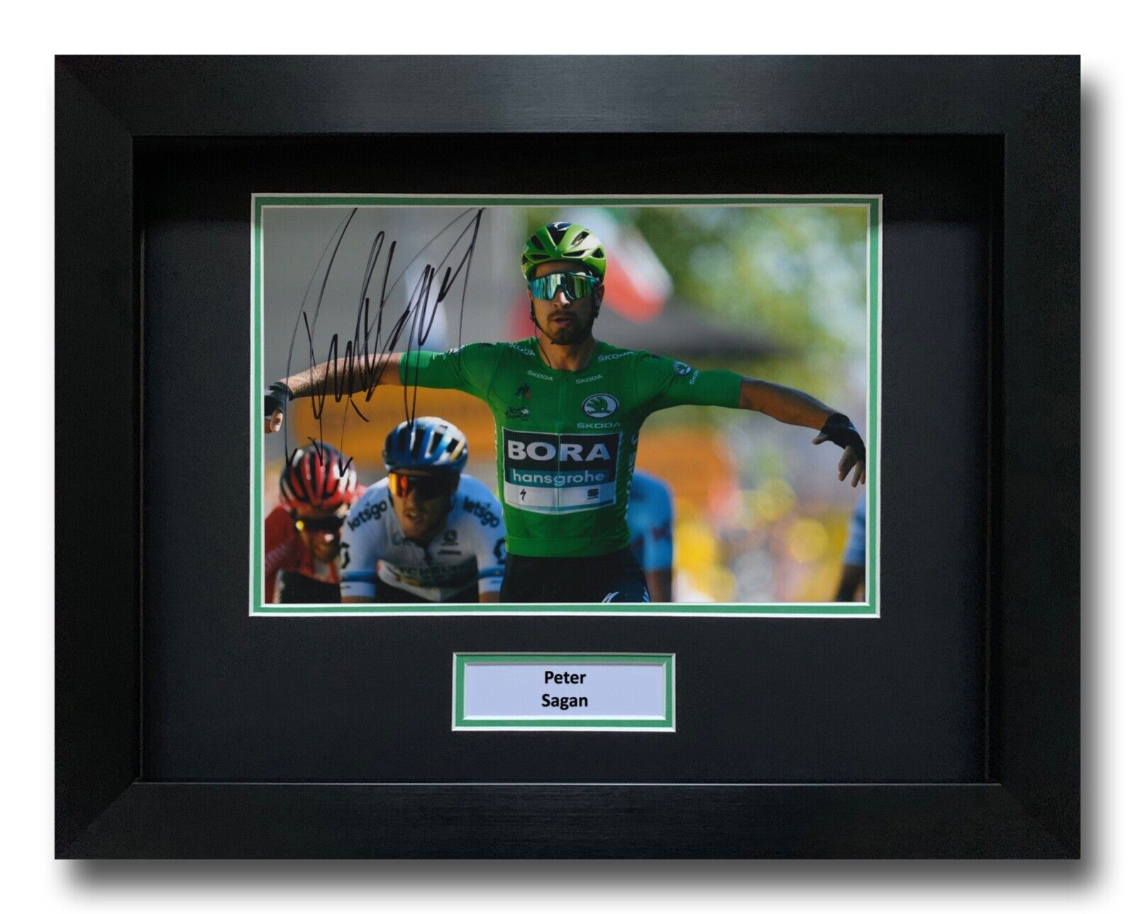 PETER SAGAN HAND SIGNED FRAMED Photo Poster painting DISPLAY TOUR DE FRANCE AUTOGRAPH 6